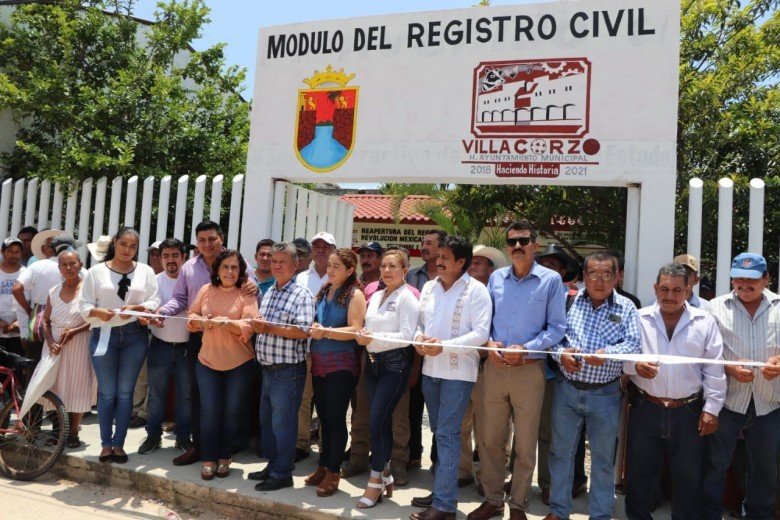 Reaperturan módulo del Registro Civil en Revolución