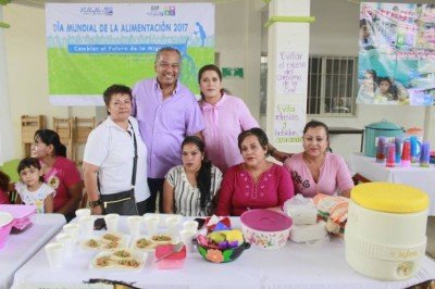 Celebran Día Mundial de la Alimentación en Villaflores 