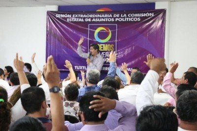 Podemos Mover a Chiapas acuerda ir solos a la elección municipal 2018