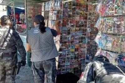 PGR asegura más de ocho mil 500 piezas de material falsificado en dos municipios de Chiapas