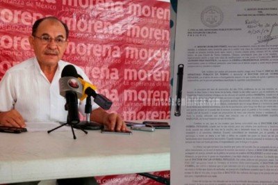 Denuncian a líder de Morena en Chiapas  por acoso sexual 