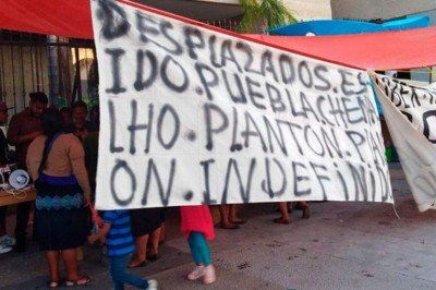 El Frayba denuncia nuevo desplazamiento forzado de 90 familias en Chiapas