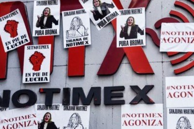 CARTELERA POLÍTICA / * AMLO destruye Notimex