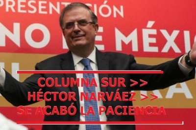 Columna Sur / * Se acabó la paciencia 