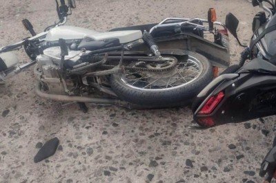 Moto Vs. Moto: un lesionado