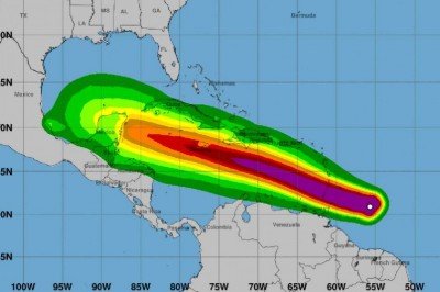 Cuál será la trayectoria del huracán Beryl
