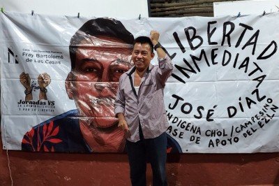 Liberan a José Díaz Gómez, base de apoyo del EZLN