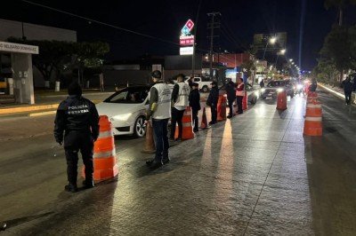 Continúa el Operativo Alcoholímetro en Chiapas